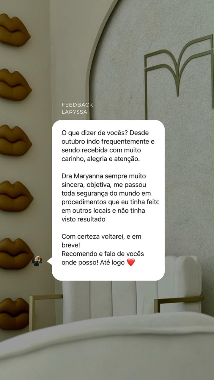Resultado real 3 — Clínica Maryanna Menezes